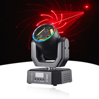 Lumière laser stroboscopique QSE Lighting Maze, LED RGB DMX512, effet de piste de danse pour DJ, discothèque, fête, mariage, spectacle