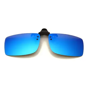 Polarized Clip on Eyewear <strong>Fashion</strong> Vintage Outdoor Cycling Night Vision <strong>Glasses</strong> Mens Clip Sunglasses - Product Image 4