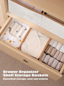 Household Eco-Friendly Foldable Modern Multifunctional Square Clothes Organizer Washable <b>Wardrobe</b> Closet Storage <b>Box</b> Detachable - Product Image 4