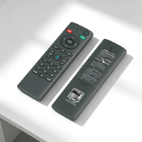 Télécommande vocale sans fil OEM/ODM à alimentation unique, compatible avec les boîtiers Smart TV