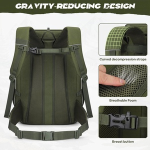 Mochila de Senderismo Ligera de 35L para Deportes al Aire Libre, Personalizable, Venta al por Mayor de Fábrica, para Viajes, Campamento y Aventuras - Product Image 5