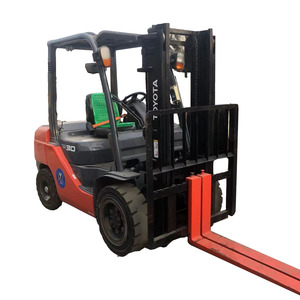 Top Brand Used for Diesel Engine 3 Ton Forklift 8FD30 4m Lift Height with Isuzu Engine - Product Image 1