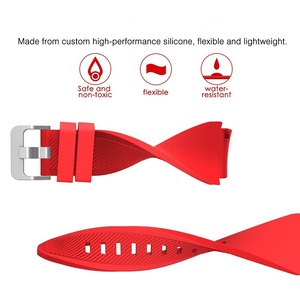 <span class=keywords><strong>Bracelet</strong></span> Sport de haute qualité 22mm pour <span class=keywords><strong>Samsung</strong></span> <span class=keywords><strong>Gear</strong></span> <span class=keywords><strong>S3</strong></span> <span class=keywords><strong>Frontier</strong></span>/<span class=keywords><strong>Bracelet</strong></span> de remplacement en <span class=keywords><strong>Silicone</strong></span> respirant classique - Product Image 3