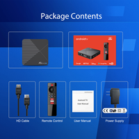 TV BOX Android 13 RK3528 X88 Mini 13 TV, Resolución 4K, Wifi Dual 2.4G/5G, Set Top Box ATV, Control Remoto por Voz BT