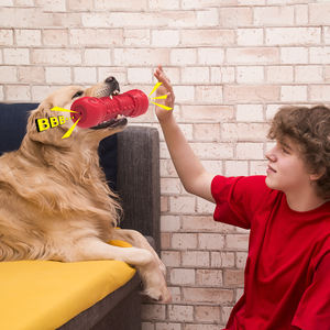 KINYU brevetto nuovo resistente in gomma dentale giocattoli per cani da masticare per grandi razze medie - Product Image 4