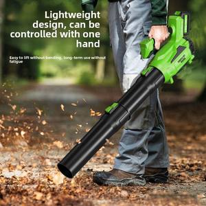 Souffleur électrique sans fil rechargeable à batterie lithium 21V, moteur sans balais en plastique de qualité industrielle et DIY, débit d'air de 500 m³/h - Product Image 3