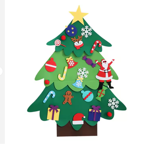 Haute qualité écologique cultiver les décorations en feutre de festival de capacité pratique pour enfants support et accessoires d'arbre de Noël - Product Image 4