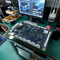 Placa Base Inteligente Rockchip RK 3568 PCBA Android 11 de Cuatro Núcleos a 2.0 GHz para Reconocimiento Facial