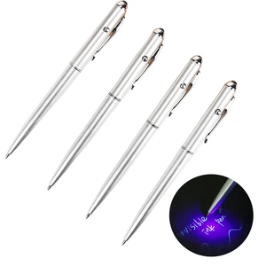 Bút Bi Cá Nhân Bút UV Dùng Để Đánh Dấu Bí Mật Đồ Chơi Văn Phòng Phẩm Có Đèn UV - Product Image 1