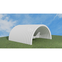 Hangars d'avion de tente d'avion durables gonflables publicitaires supportés par air bâtiment gonflable d'abri portatif et durable