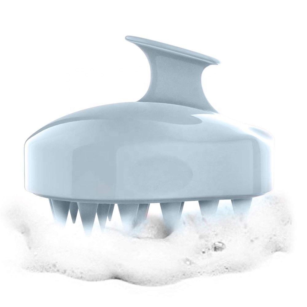 Ручная расческа для волос, стимулирующая очистку волос, мягкая силиконовая щетка для шампуня, расческа для волос, массажер