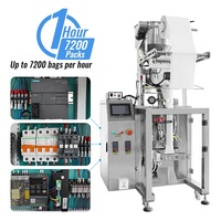 Machine à emballer les petites chips de cacahuètes pesant la machine à emballer les mini biscuits bonbons pop-corn pour les petites entreprises