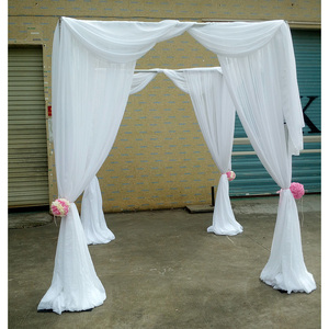 Telescopic luxury <b>backdrop</b> stand pipe and drape kit for birthday <b>party</b> decoration - Product Image 5