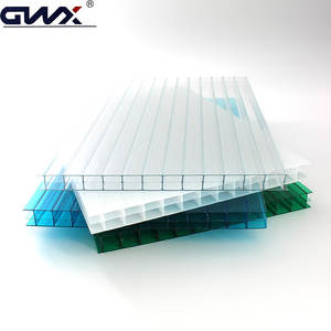 Feuille de <span class=keywords><strong>polycarbonate</strong></span> multicouche résistante aux chocs et aux UV, panneaux alvéolaires, feuille solide en PC, feuille de toiture de 10 mm <span class=keywords><strong>pour</strong></span> véranda - Product Image 3