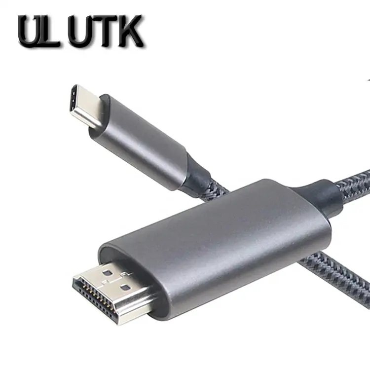 Adattatore TV AV HDTV 4K USB di alta qualità da tipo C a HDMI cavo adattatore Video Plug and Play