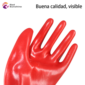Guantes para lavar platos de Pvc duraderos impermeables para cocina, guantes cálidos para limpieza de tareas domésticas - Product Image 6