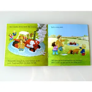 Buku Gambar Bayi Buku Anak-anak Bergambar Buku Cerita Cetak Buku Kardus