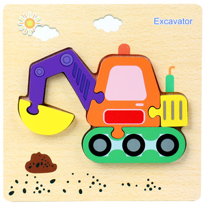 Puzzle Tridimensionale in Legno a Tema <span class=keywords><strong>Fattoria</strong></span> <span class=keywords><strong>per</strong></span> <span class=keywords><strong>Bambini</strong></span> 4-6 Anni, Educazione Precoce, Allenamento dell'Intelligenza e della Coordinazione Occhio-Mano, Unisex - Product Image 6