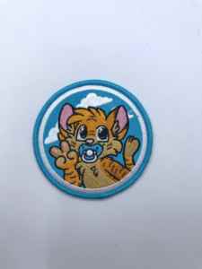 Çantalar, Şapkalar, Giysiler, Bilgisayarlar için Kurt Başı Desenli İşlemeli Yama - Büyük Boy Hayvan PVC ve Keçe Üzerine Yapıştırılan Dekoratif Etiketler - Product Image 6