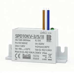 Protezione da Sovratensione LED Arancione 10 <span class=keywords><strong>KA</strong></span> 10kv 20kv, Dispositivo di Protezione da Sovratensione per Illuminazione Stradale LED SPD10KV-3/<span class=keywords><strong>P</strong></span>/M - Product Image 5
