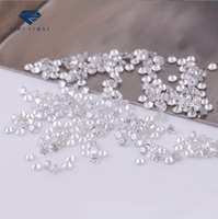 Yüksek kalite 0.8-2.6mm beyaz DEF VVS-VS gevşek Lab yetiştirilen elmas HPHT Melee elmas fabrika toptan takı yapımı için