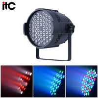 54 projecteurs LED PAR 3W 2 canaux IP20 avec contrôle maître-esclave COB, angle de faisceau 25°, éclairage de scène pour DJ, KTV, bars, mariages et événements