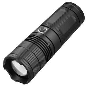Lampe torche LED rechargeable Luomen T9768, 158 mm, en alliage d'aluminium, haute luminosité, pour extérieur, avec mode de focalisation et SOS - Product Image 2