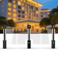 Tourniquet d'accès RFID pour hôtel de luxe, club, passage VIP, moderne, intelligent, durable, de qualité supérieure, avec carte RFID