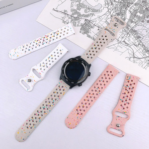 20มม. 22มม. สายสำหรับ Samsung <span class=keywords><strong>Galaxy</strong></span> <span class=keywords><strong>Watch</strong></span> 4/<span class=keywords><strong>5</strong></span>/6 40มม. 44มม. <span class=keywords><strong>5</strong></span> <span class=keywords><strong>Pro</strong></span> สายนาฬิกาข้อมือสปอร์ตสำหรับเปลี่ยนขนาด47มม. 43มม. - Product Image 3