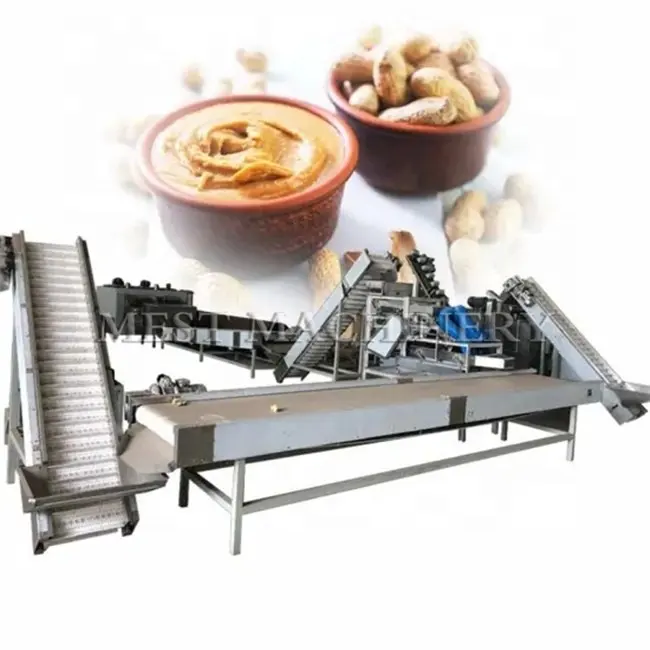 Full Production Line Peanut Butter Colloid Mill Peanut Butter Making Machine Price