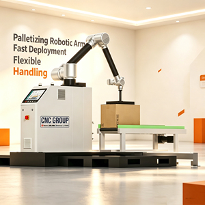 Paletizador Cobot sin Necesidad de Operador, Solución Móvil de Paletización, Robot de 6 Ejes para Apilado Automático de Cajas de Cartón - Product Image 1