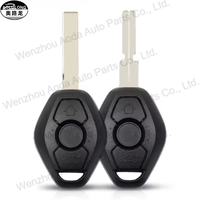 Hotsale 3 Boutons Voiture Clé Shell Véhicule Clé Cas Remplacement pour BMW X3 X5 Z3 Z4 E39 E46 3/5/7