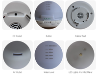 Humidificateur portable 500ml diffuseur d'huile essentielle diffuseur d'huile essentielle humidificador