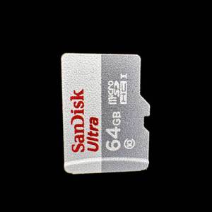 การ์ดหน่วยความจำ Sanisk 100% ของแท้ 64GB Secure Digital Class 10 R100 SDSQUNR-064G-GN3MN พร้อมวัสดุพลาสติก - Product Image 1