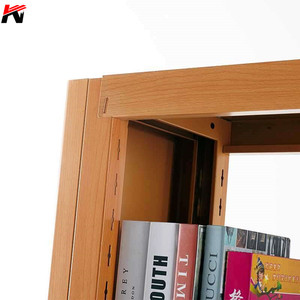 <span class=keywords><strong>Étagère</strong></span> à livres bilatérale à 6 niveaux <span class=keywords><strong>en</strong></span> métal avec cadre <span class=keywords><strong>en</strong></span> <span class=keywords><strong>bois</strong></span>, mobilier de <span class=keywords><strong>bibliothèque</strong></span> scolaire - Product Image 5