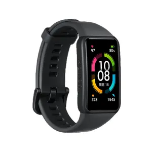 Huawei — <span class=keywords><strong>Bracelet</strong></span> connecté <span class=keywords><strong>Honor</strong></span> <span class=keywords><strong>band</strong></span> <span class=keywords><strong>6</strong></span>, version globale, résistance à l'eau de natation 1.47 pouces, moniteur de fréquence cardiaque et d'activité physique, en stock - Product Image 1