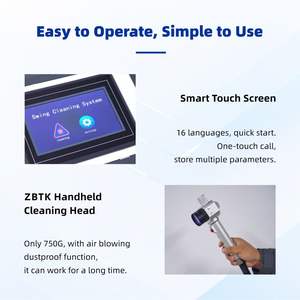 Máquina de limpieza láser para eliminación de óxido de fibra 100W 500W 200W 300W AC110v 220V 240V 50Hz 60Hz Máquina de limpieza láser - Product Image 4
