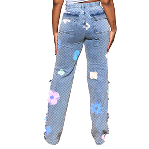 D0601TA67 évider trou moulante poches serrées Denim femmes jean <span class=keywords><strong>pantalon</strong></span> Sehe mode - Product Image 2