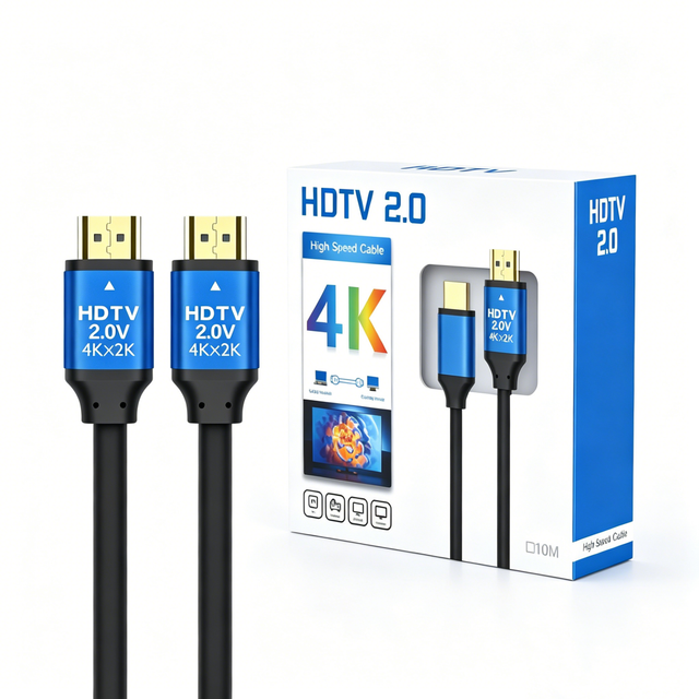 Ultra High Speed 4K 60Hz 18Gbps HDTV Cable Gold Plated Copper Clad Steel PVC Male to Male for TV Monitor Projector Gaming Laptop