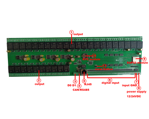Module de relais Ethernet DT-R032 compatible ESP32 RTC MQTT Modbus HTTP Home Assistant Node Red Rail DIN35 CE/RoHS 12/24V E695 - Product Image 6