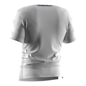 Maillot de compression de football américain à séchage rapide en tissu élastique, ajustement personnalisé pour les joueurs de ligue et les séances d'entraînement - Product Image 4