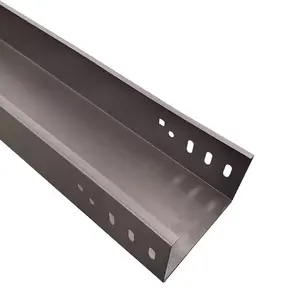 Hot-Dip Galvanized channel type cable tray/electric wire cable tray/cable Channel tray accessories