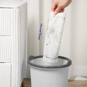 Mopa Plana de Hilo de Algodón Ligera, Tres en Uno, de Uso Húmedo y Seco, para Limpieza de Pisos del Hogar - Product Image 3