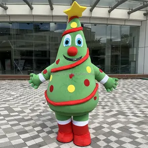 New model inflatable mascot 3m halloween mascot inflatable cartoon Christmas tree mascot costume