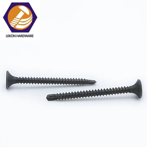 Fosfaterende Gipsplaat Schroeven Bevestigingsmiddelen Hoge Kwaliteit Zwart Zelfborende Gipsplaat Schroef Droge Muur Nagels Kiel Schroeven - Product Image 1