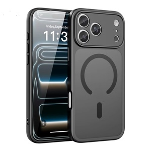 Funda Magnética de Alta Calidad para iPhone 1716 15 14 Pro Max, con Protección de Lente y Orificios Precisos, Tacto Suave - Product Image 1