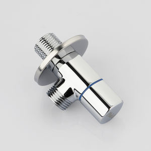 PPW Messing 1/2 Zoll Chrom-Finish Eckventil zur Steuerung von Haushaltstoiletten, Warmwasserbereitern und Warmwasserhähnen – Universelles Dreieck-Stoppventil - Product Image 6