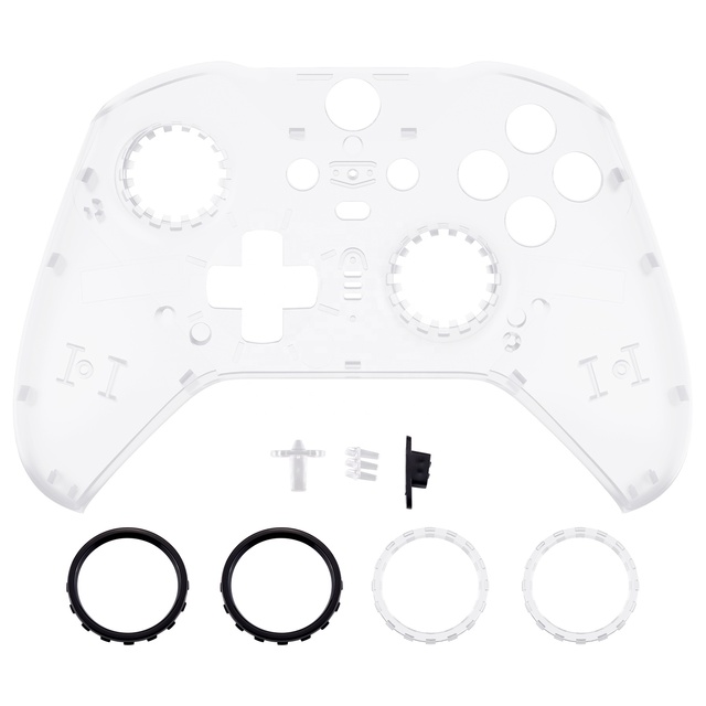 Wholesale Translucent Clear Gamepad Accessories Faceplate Housing Cover Case Shell for Xbox One for Elite Series 2 Controller