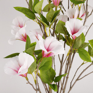 Fleurs artificielles haute simulation, blanc et rose, pour décoration de mariage et de maison, style européen - Product Image 3