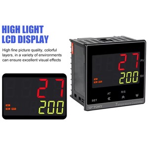Controlador de Temperatura Digital PID con Salida SSR de Marca Privada TOKY, con Pantalla Digital y RS485 Modbus - Product Image 4